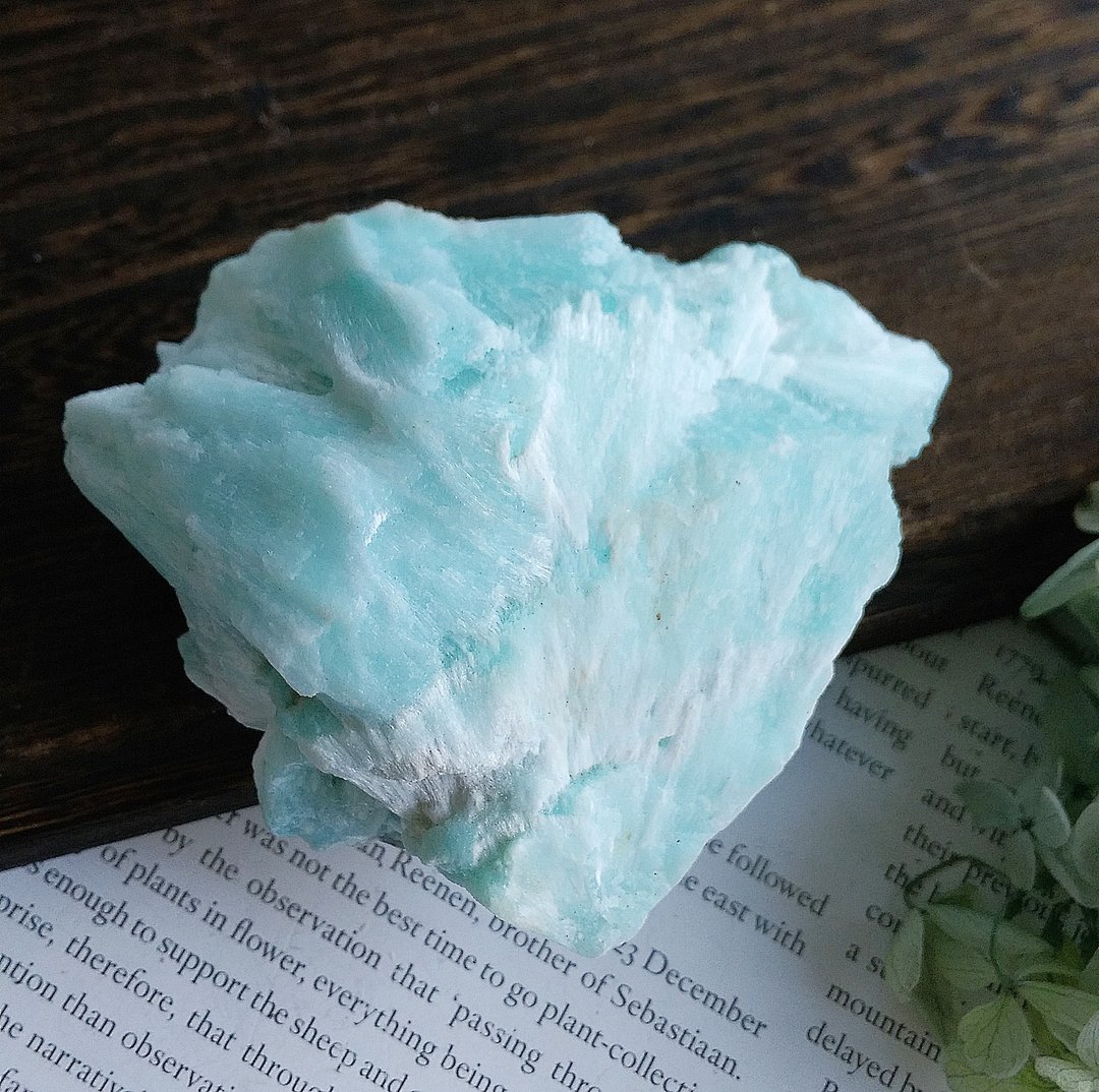 Blue Aragonite 云南产地  蓝文石 蓝霰石 天然矿石 原矿 - 摆饰 - 其他材质 