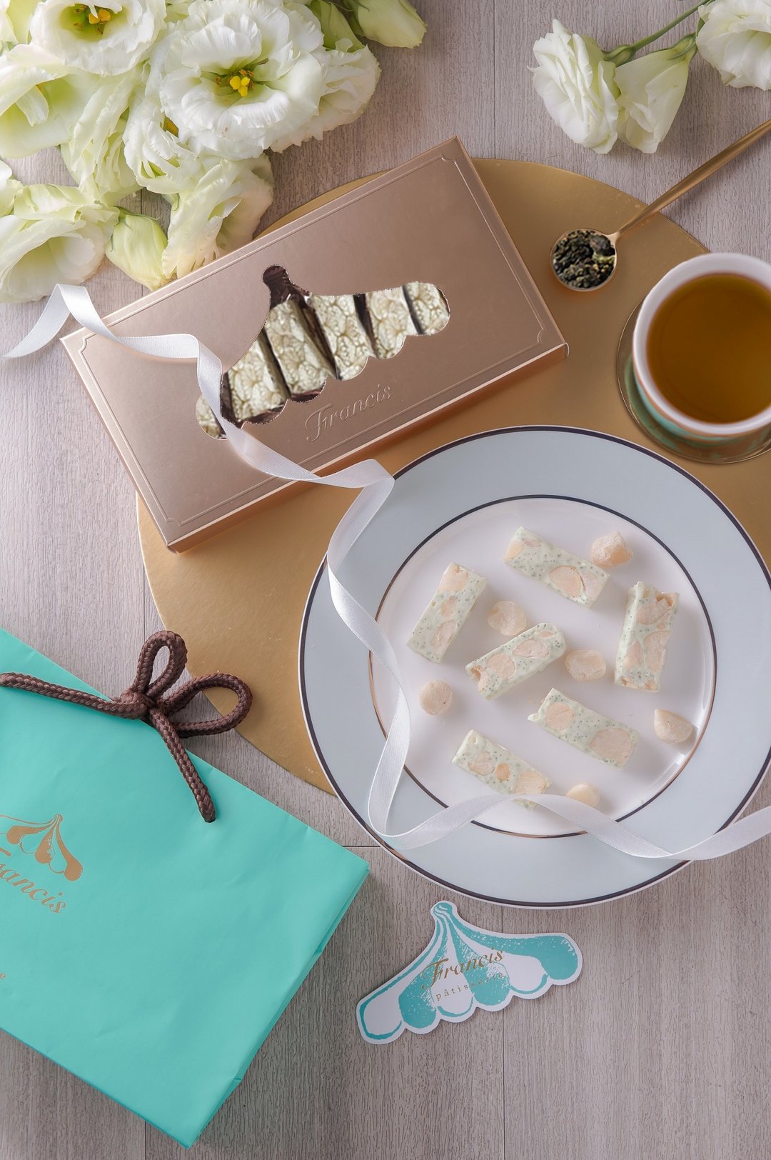 【Patisserie Francis旋转木马点心坊】桂花牛轧糖180g - 蛋糕/甜点 - 新鲜食材 绿色