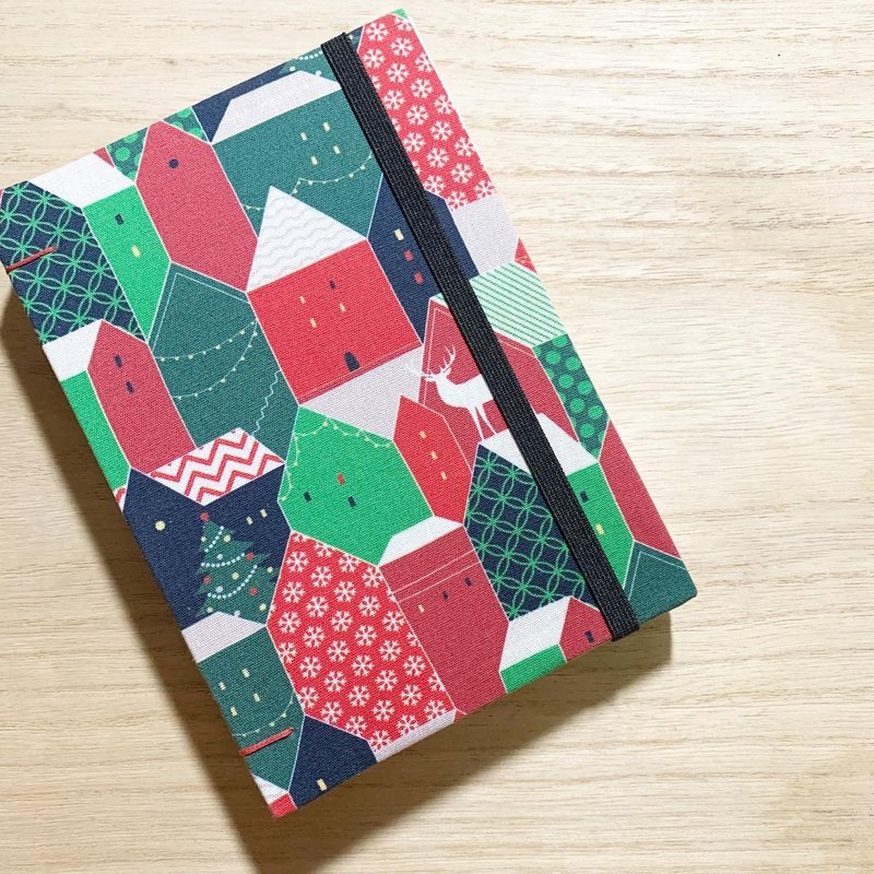 【圣诞礼物】回家欢庆圣诞节 - 2024 无时效 A6 手缝手帐本 - 笔记本/手帐 - 纸 