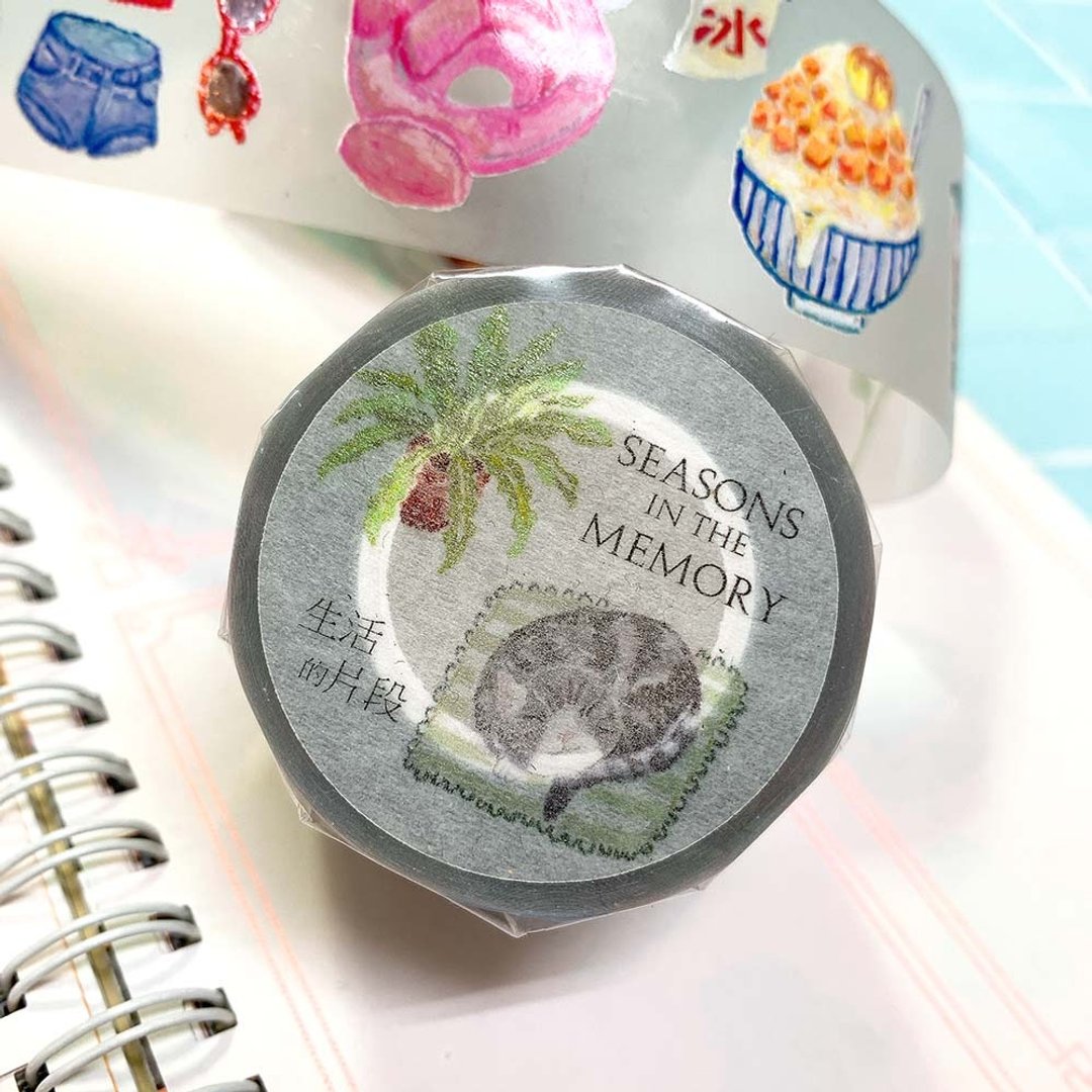 生活的片段 PET胶带 | 日常生活 |小物| 文具|手帐周边 - 纸胶带 - 其他材质 多色