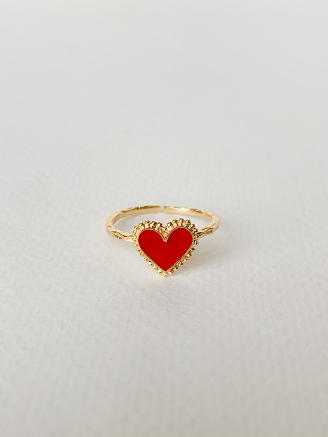 Heart Ring ( v1) - 戒指 - 铜/黄铜 