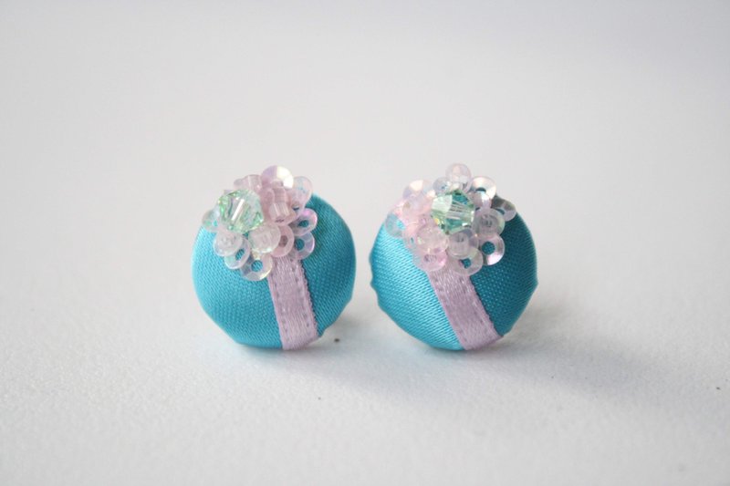 kurumi - 耳环/耳夹 - 其他材质 多色