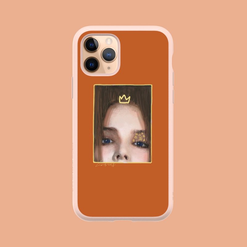 早安/ 犀牛盾-防摔 iPhone15/14/13/12/11/pro手机壳 - 手机壳/手机套 - 塑料 橘色