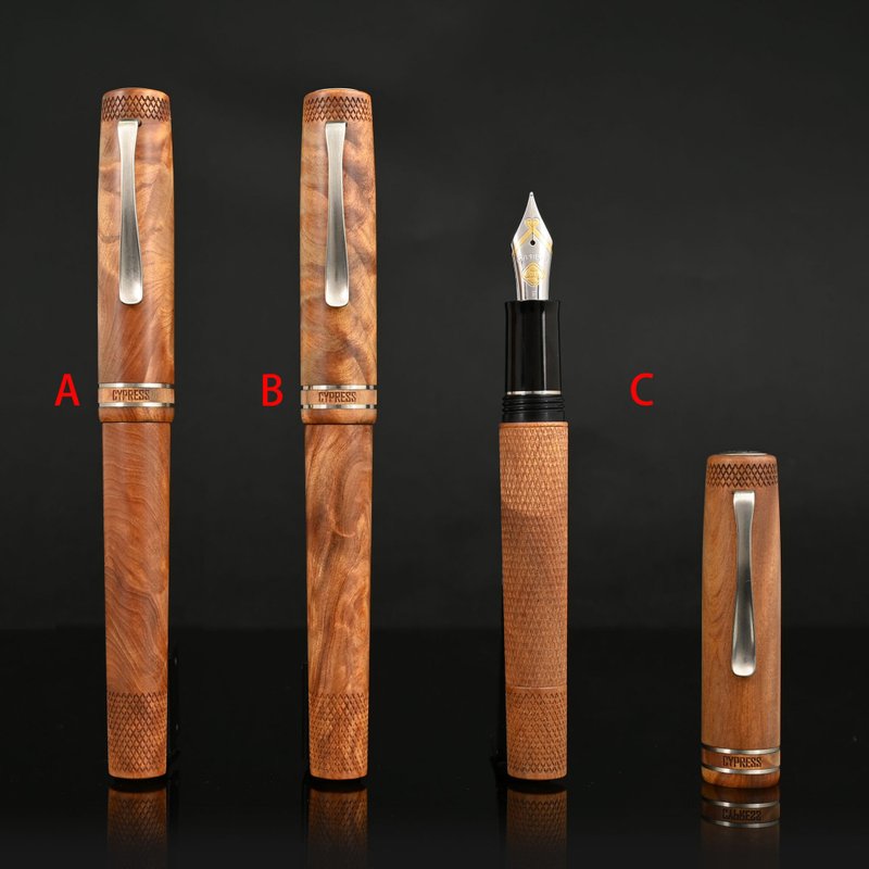 CYPRESS【点木成金-肖楠闪花】 - 钢笔 - 木头 