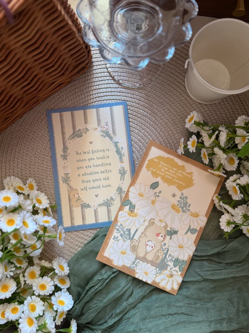 Ollie & Rosie 明信片 - 卡片/明信片 - 纸 