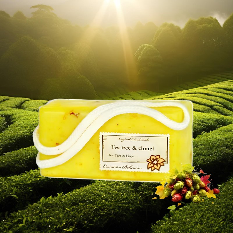 花醉神迷茶树啤酒花植萃皂 - 肥皂/手工皂 - 浓缩/萃取物 黄色