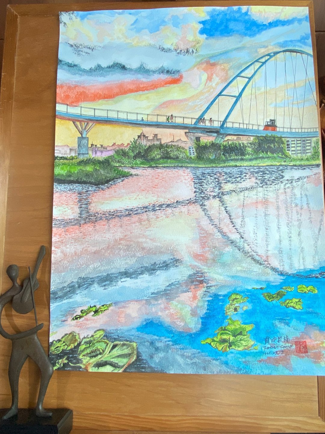 居家布置 艺术海报 手工挂画 四开水彩画 不含画框 - 海报/装饰画/版画 - 纸 多色