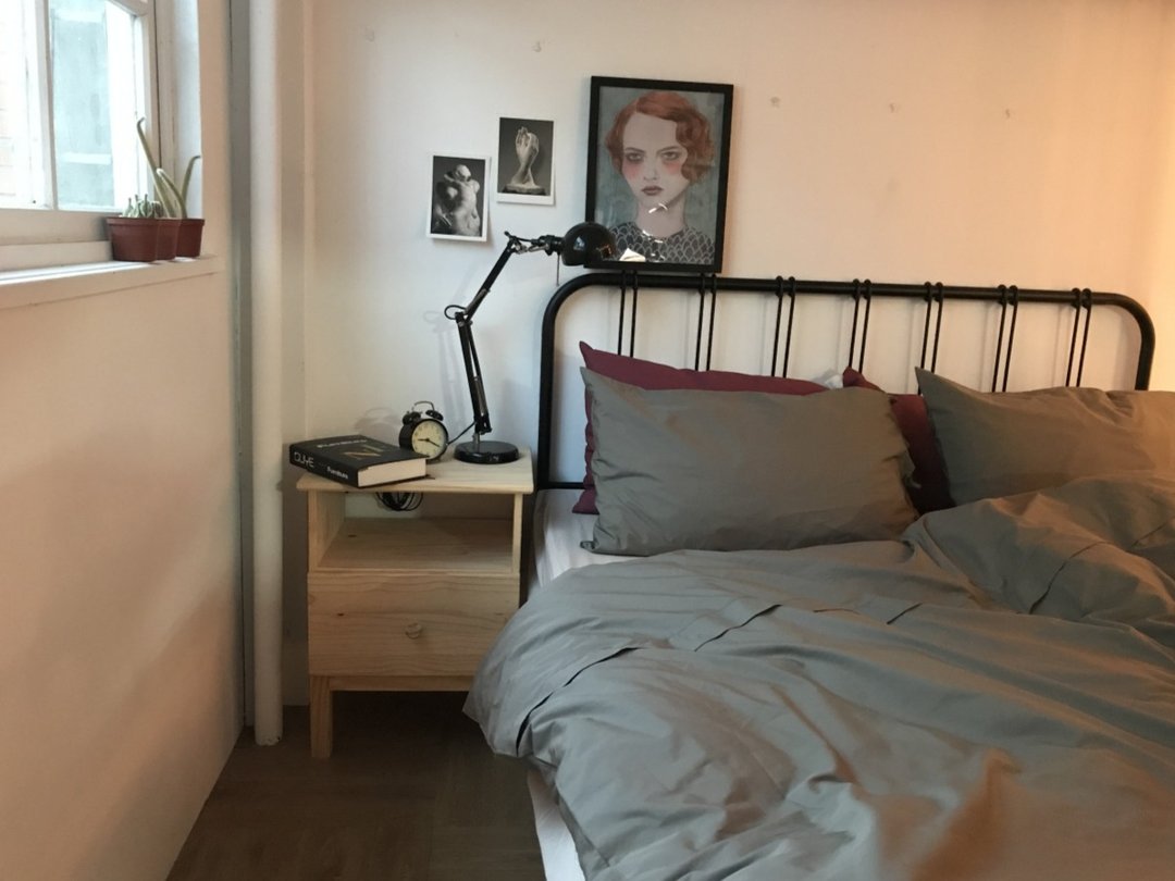 标准_走在月光下100%有机棉双人标准床包枕套组_迷雾灰 - 寝具 - 棉 灰色