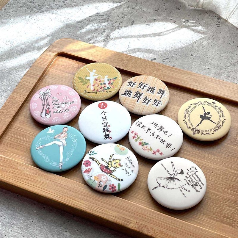 芭蕾舞蹈胸章/成人芭蕾/芭蕾礼物 - 胸针 - 塑料 多色