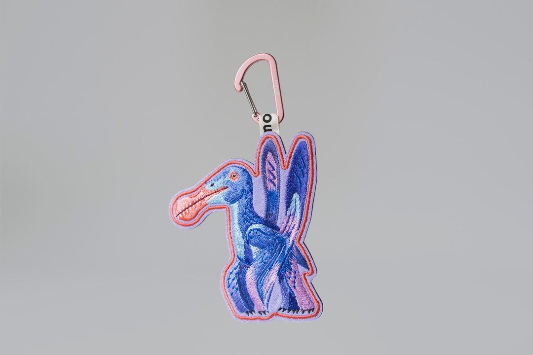 定制化刺绣吊牌-鸟掌翼龙 - 其他 - 绣线 紫色