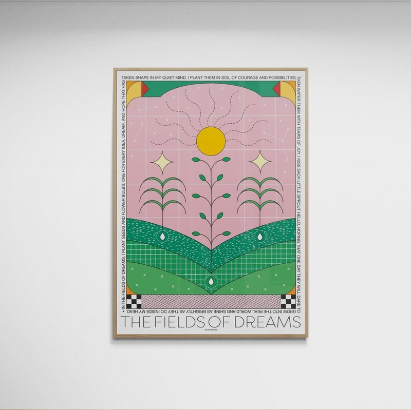 【原装海报】Signe Bagger | The Fields of Dreams - 海报/装饰画/版画 - 纸 