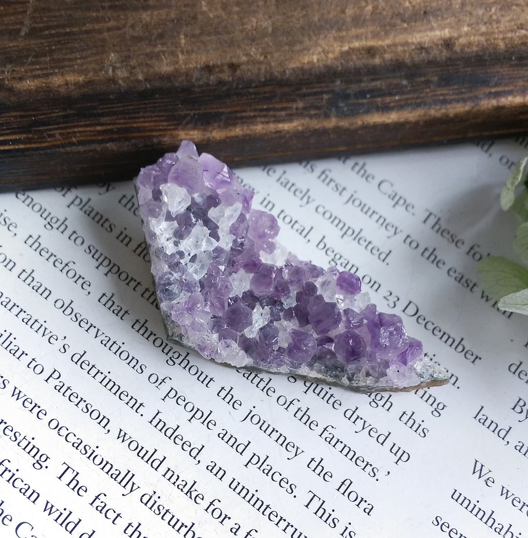 Amethyst 巴西产地 原皮紫水晶 小矿 天然矿石 原矿 - 摆饰 - 其他材质 