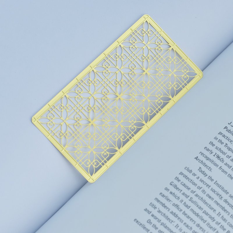 老屋窗花书签暨美工画 春华秋实 - 书签 - 铜/黄铜 金色