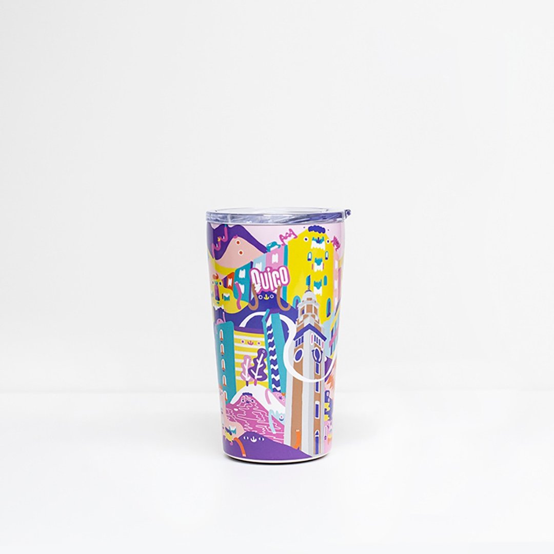 QUICO x Zlism 珍藏版 ( 九龙) 三层真空隔热保温杯 16oz (475ml) - 保温瓶/保温杯 - 其他金属 多色