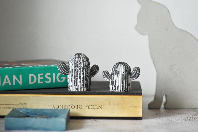 水泥仙人掌、多肉、摆饰、扩香石、礼物 - 摆饰 - 水泥 