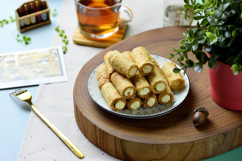 原味奶酥蛋卷 - 手工饼干 - 环保材料 