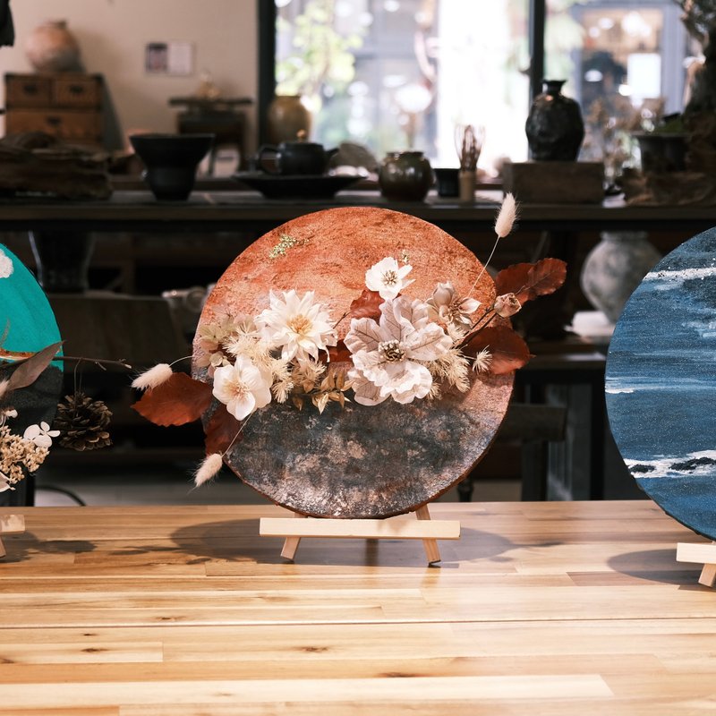 肌理画+画布花 一日工作坊 - 植栽 - 植物．花 