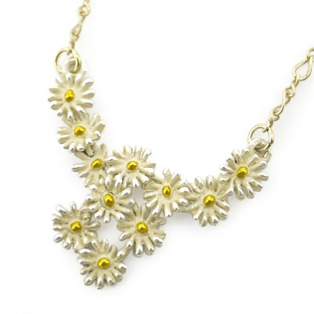Marguerite Necklace Margaret Mob Necklace / Necklace NE155 - 项链 - 其他金属 金色