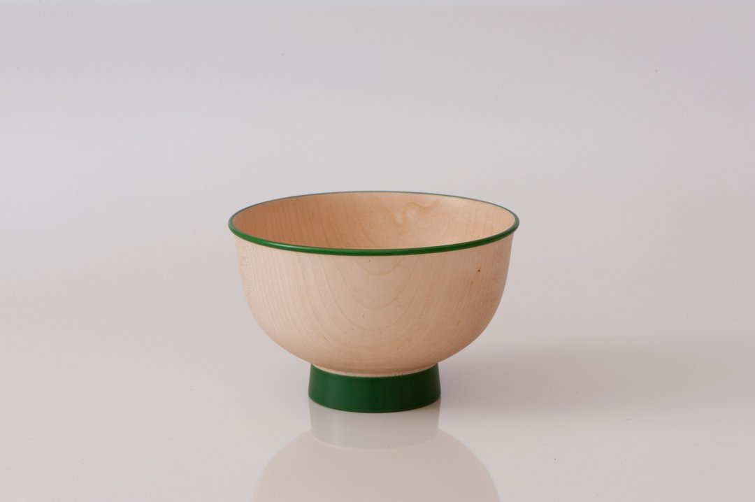 Iroha bowl green - 碗 - 木头 绿色