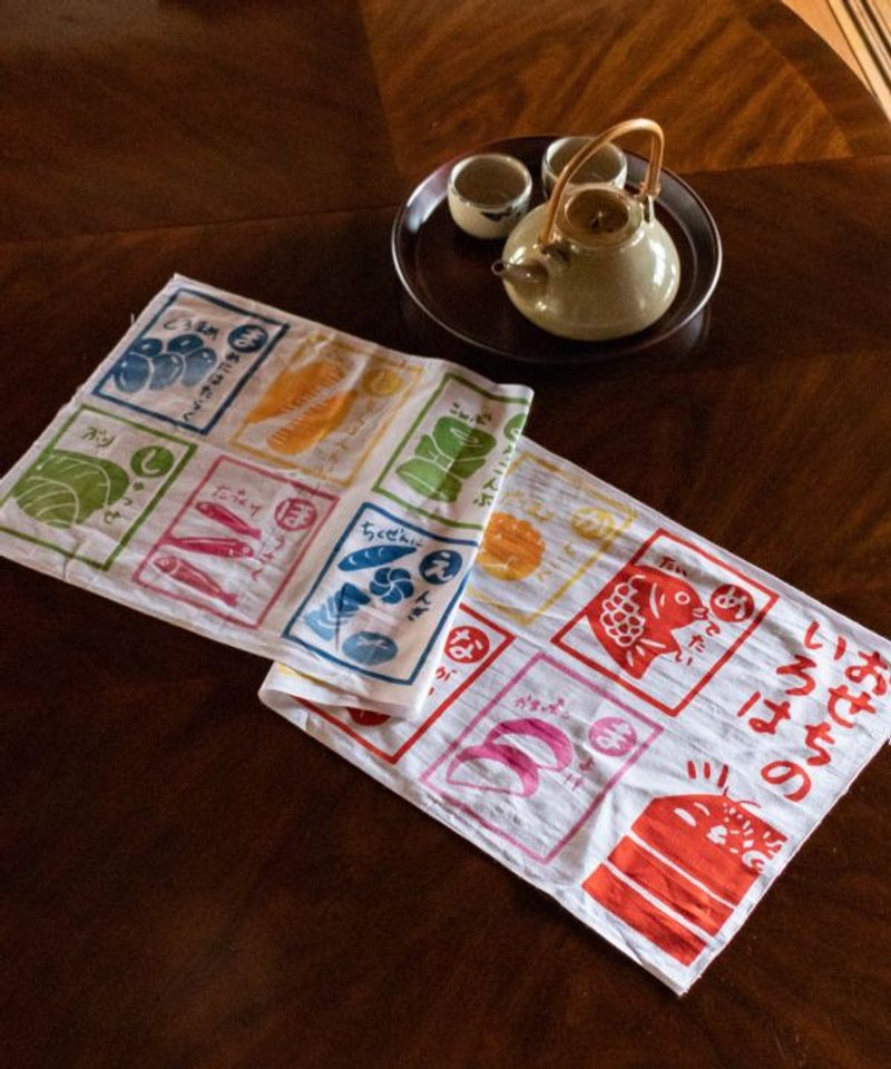 TENUGUI Towel - OSECHI - 毛巾浴巾 - 其他材质 