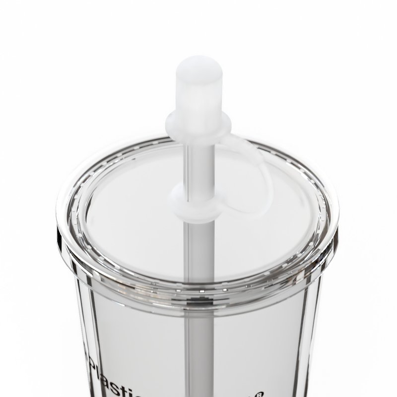 【吸吸杯】- White - 吸吸管好朋友 - 减塑环保一起吸吸呗 - 其他杯子 - 塑料 白色