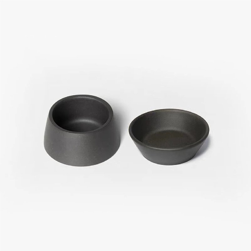 【客制化礼物】DEFRONT  紫砂品茗杯 |  茶道配件功夫茶杯 旅行便 - 茶具/茶杯 - 其他材质 黑色
