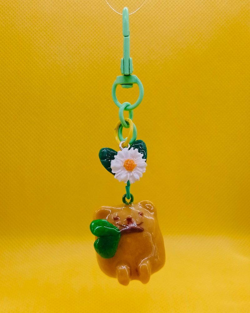 兔子皮卡大胃王钥匙扣 - 钥匙链/钥匙包 - 其他材质 