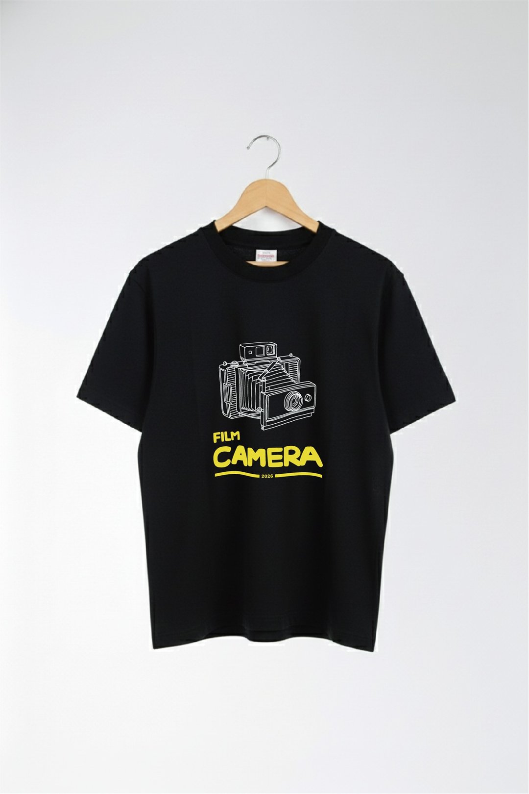 复古拍立得相机 T-shirt | VINTAGE INSTANT CAMERA | A040 - 男装上衣/T 恤 - 棉 多色
