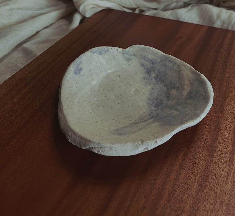 云朵 陶瓷小碟、小盘子、点心盘、陶瓷食器 - 盘子/餐盘/盘架 - 陶 