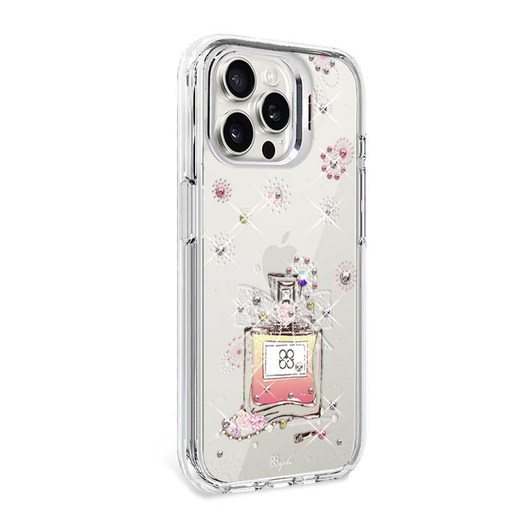iPhone 全系列 防震双料隐形立架水晶彩钻手机壳-维也纳馨香 - 手机壳/手机套 - 其他材质 多色