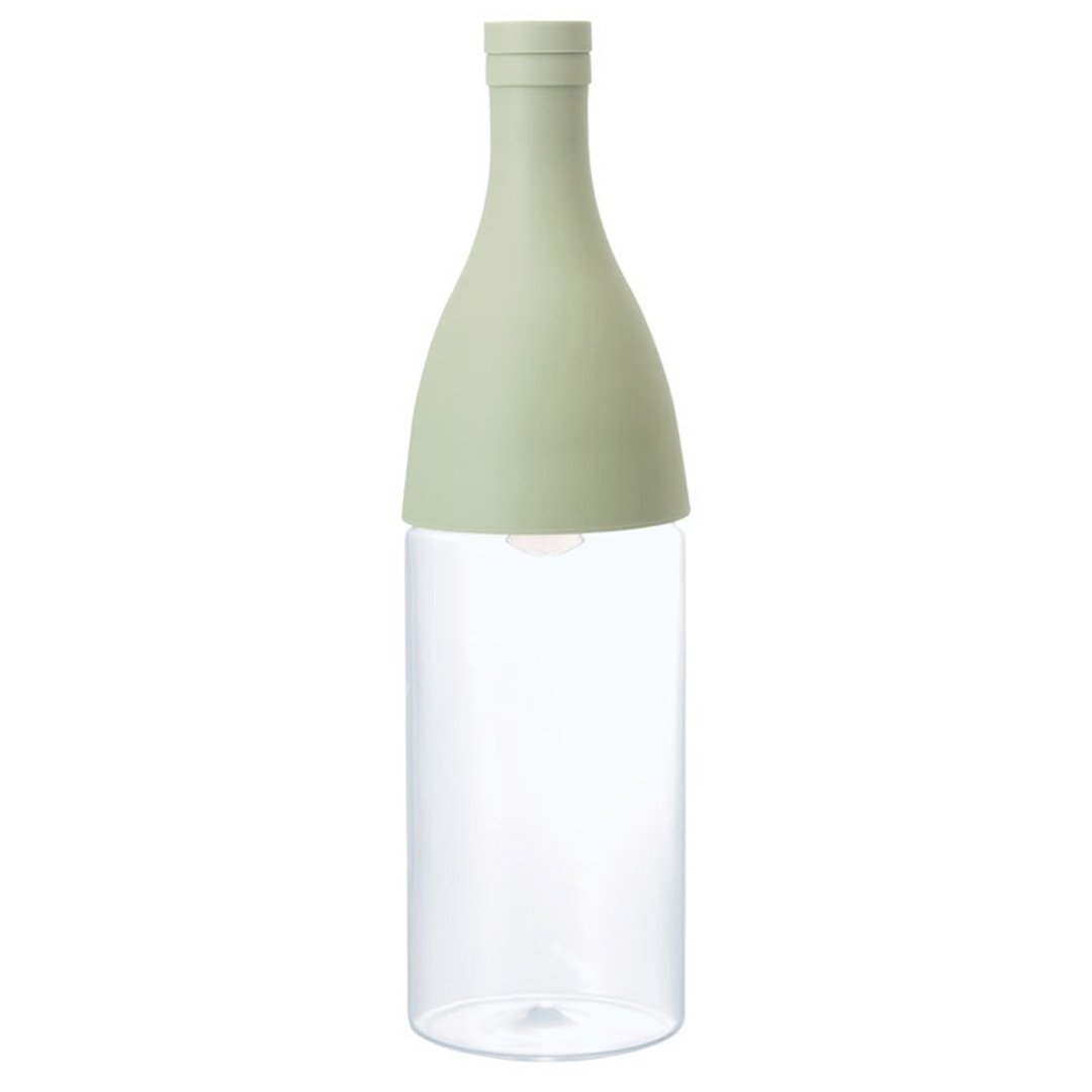 HARIO AISNE香槟瓶粉绿冷泡茶壶/FIE-80-SG - 茶具/茶杯 - 玻璃 绿色