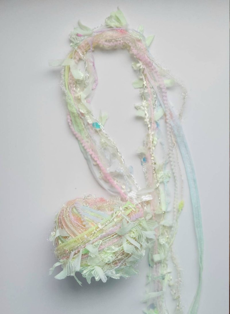 日本混合纱线　340厘米 ( 13.4g ) - 编织/刺绣/羊毛毡/裁缝 - 其他人造纤维 黄色