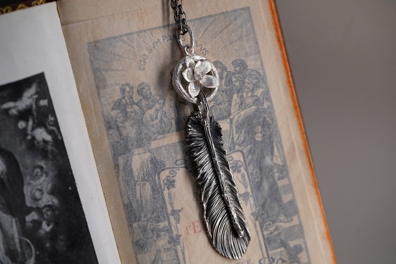 925银瑟莉斯德吊坠(不含项链) - 项链 - 纯银 