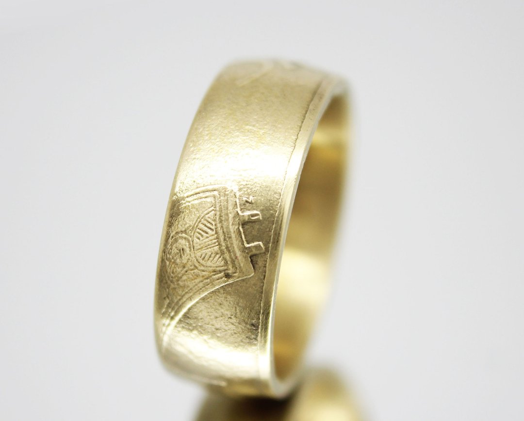 Slovakia Coin Ring 10 crowns 1993-2003 coin rings for men coin rings for women - 戒指 - 其他金属 