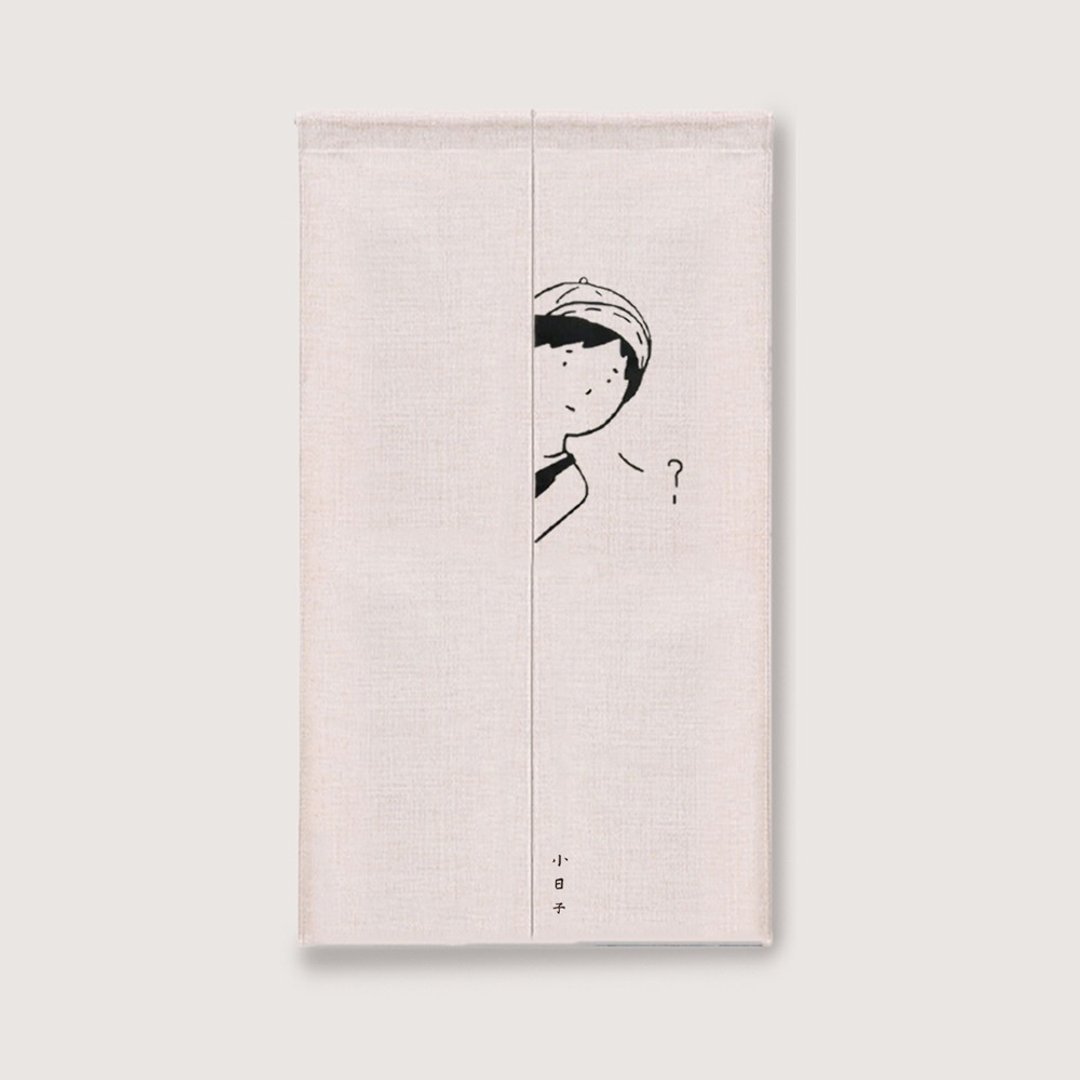 小日子 布帘妹妹 - 门帘/门牌 - 棉 