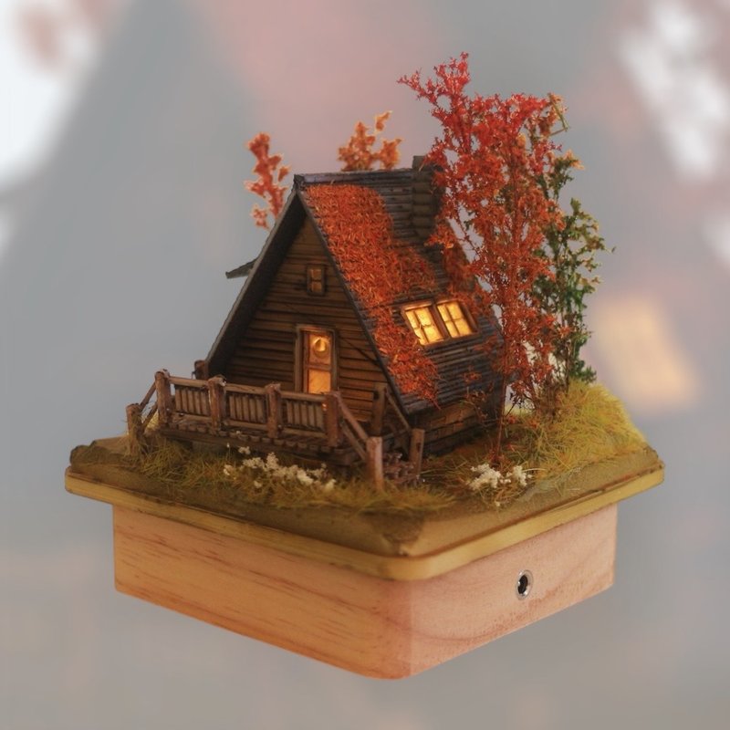 松林小酒馆 – 秋日篇 - 摆饰 - 木头 红色