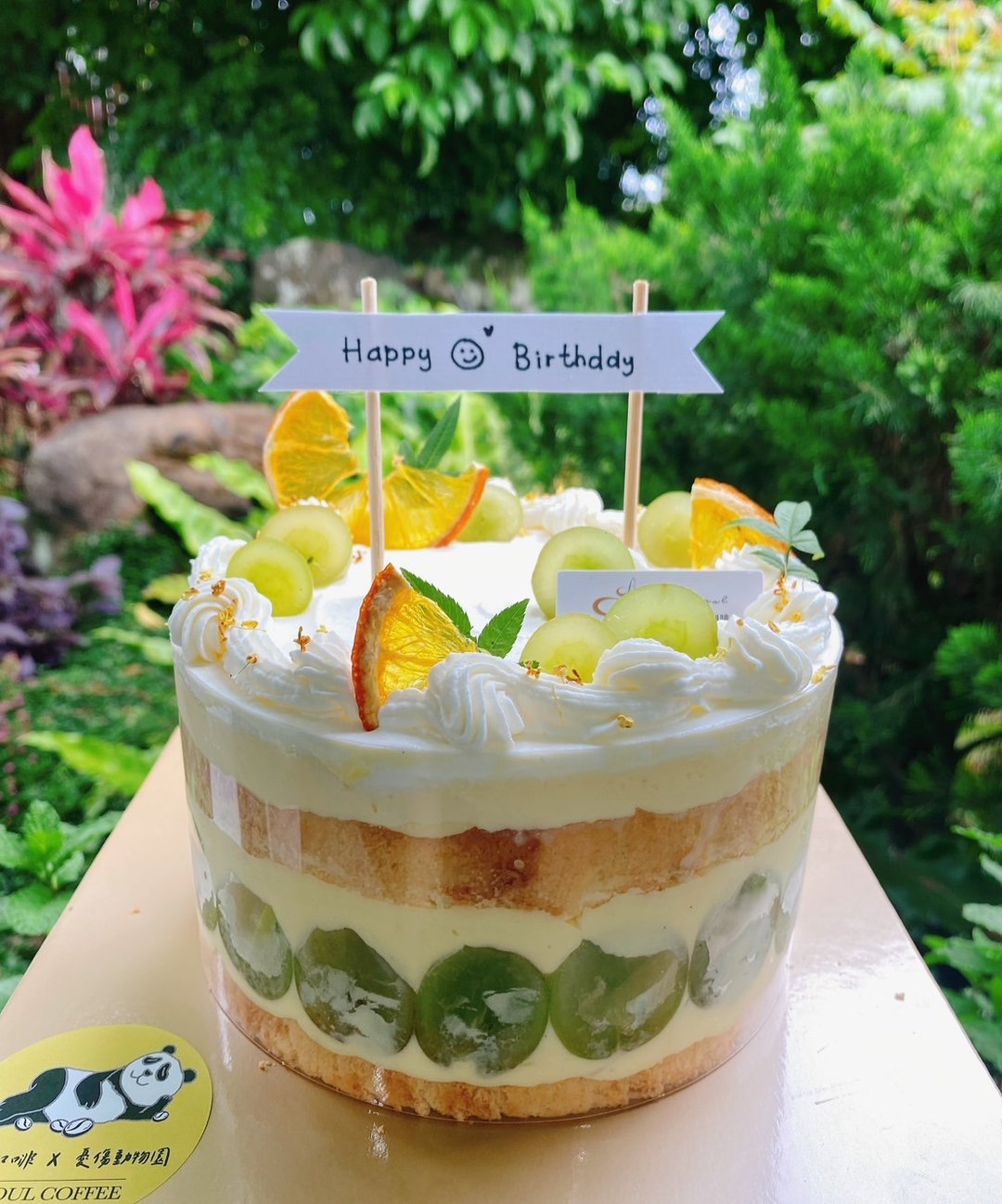 葡萄定制化戚风蛋糕 铄甜点  自取外送 生日蛋糕 蛋糕 甜点 礼物 - 蛋糕/甜点 - 其他材质 