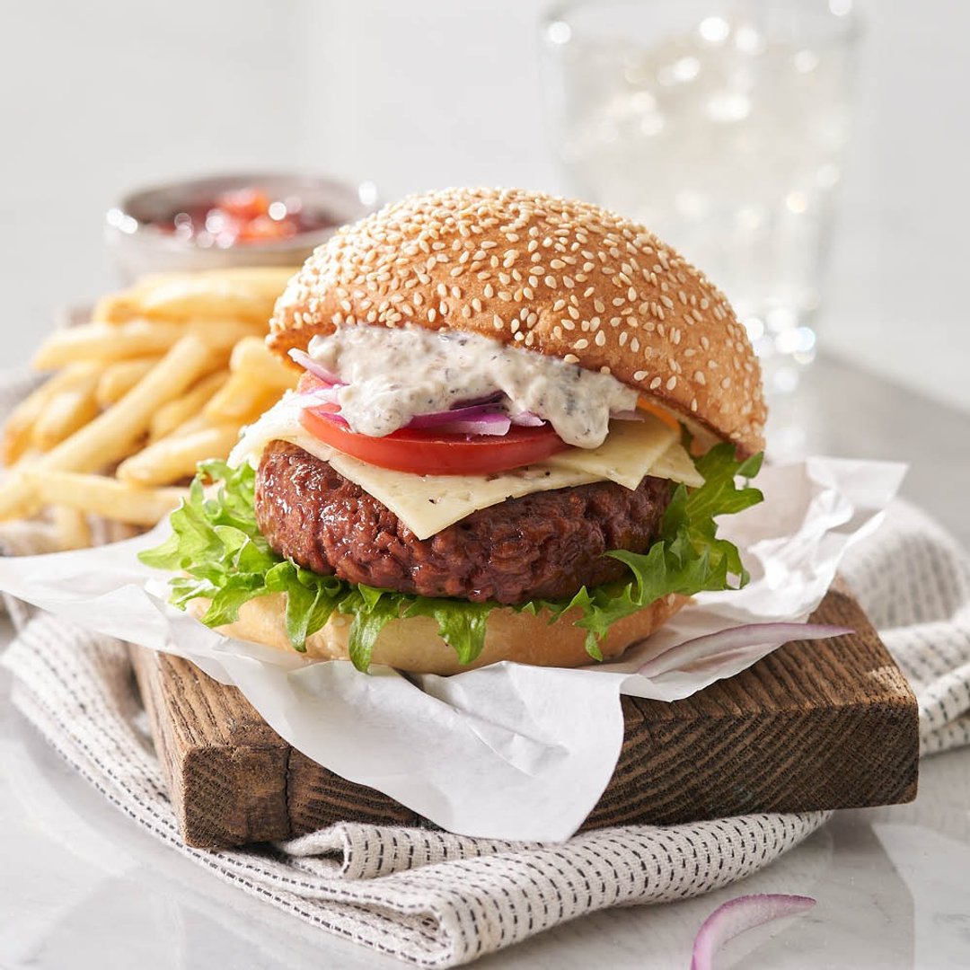 维根世代汉堡280g-全素(70克X4片) - 料理包 - 新鲜食材 