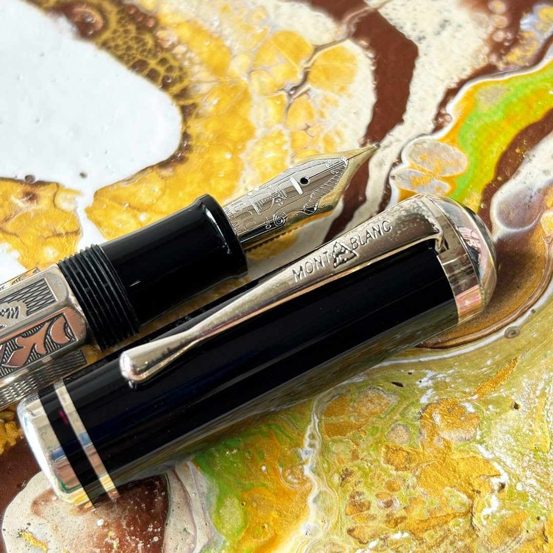 MONTBLANC 万宝龙文学家纪念限量钢笔│马塞尔 普鲁斯特 No.13155 - 钢笔 - 树脂 黑色