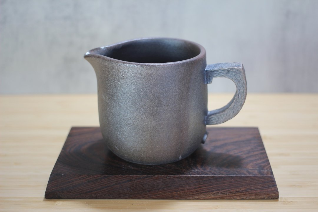 【送礼好物】460ml 柴烧茶海 咖啡下壶 公道杯 莺歌叶敏祥手作 - 茶具/茶杯 - 瓷 