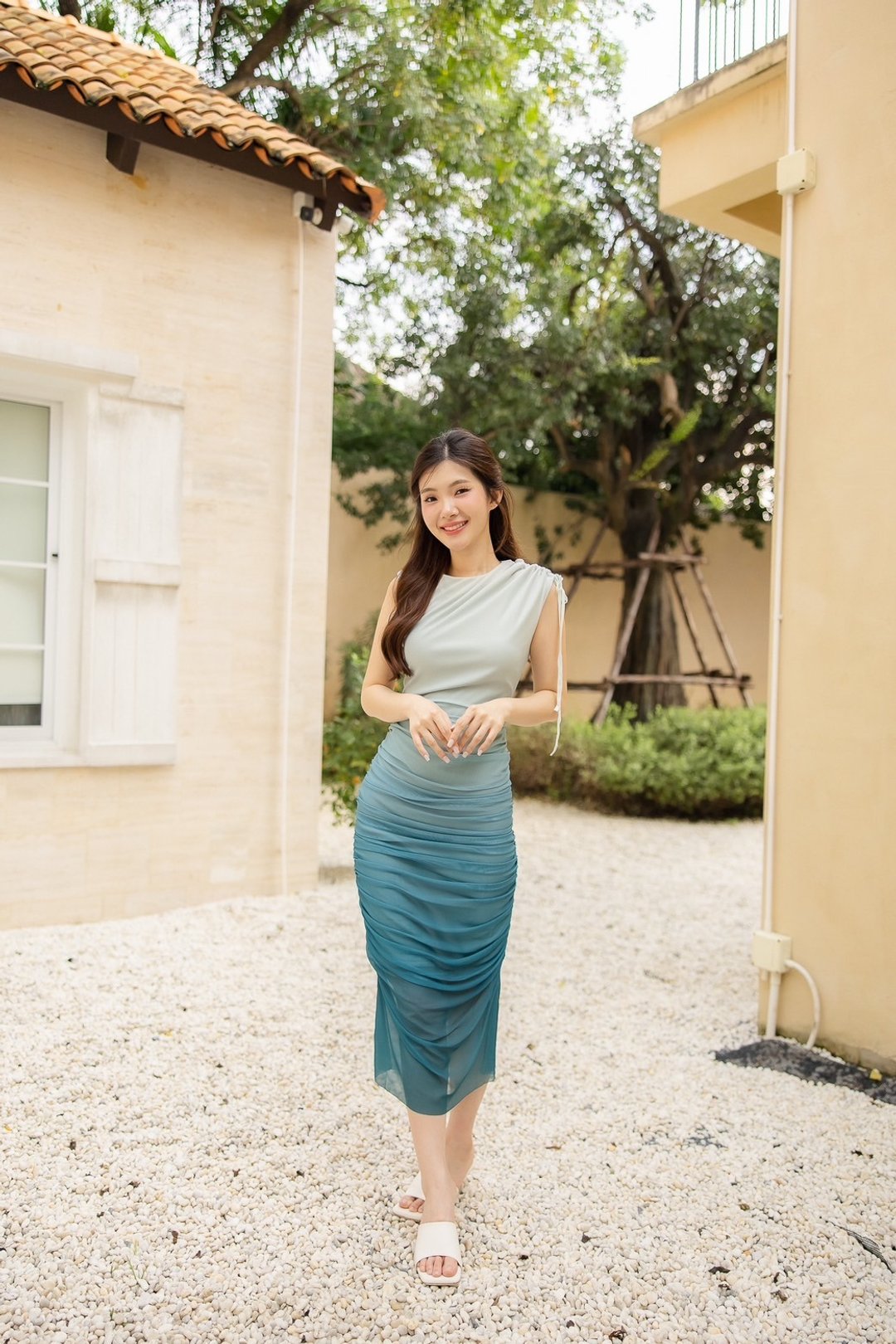 MY LADY BY BAIFERN 晚宴洋装 婚礼穿搭 - ML0484 - 晚装/礼服 - 聚酯纤维 