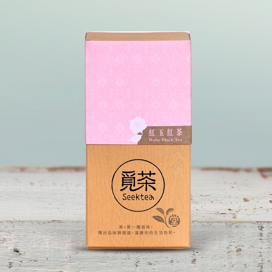 红玉红茶 Ruby Black Tea(台湾茶) - 茶 - 纸 红色