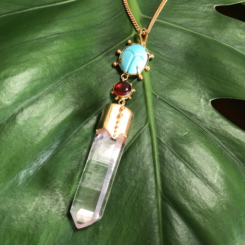 坠饰 转世之誓〈Vow of Reincarnation〉★埃及系列 - 项链 - 其他金属 蓝色