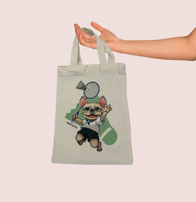 环保小提袋  |  羽毛球法斗 - 手提包/手提袋 - 聚酯纤维 