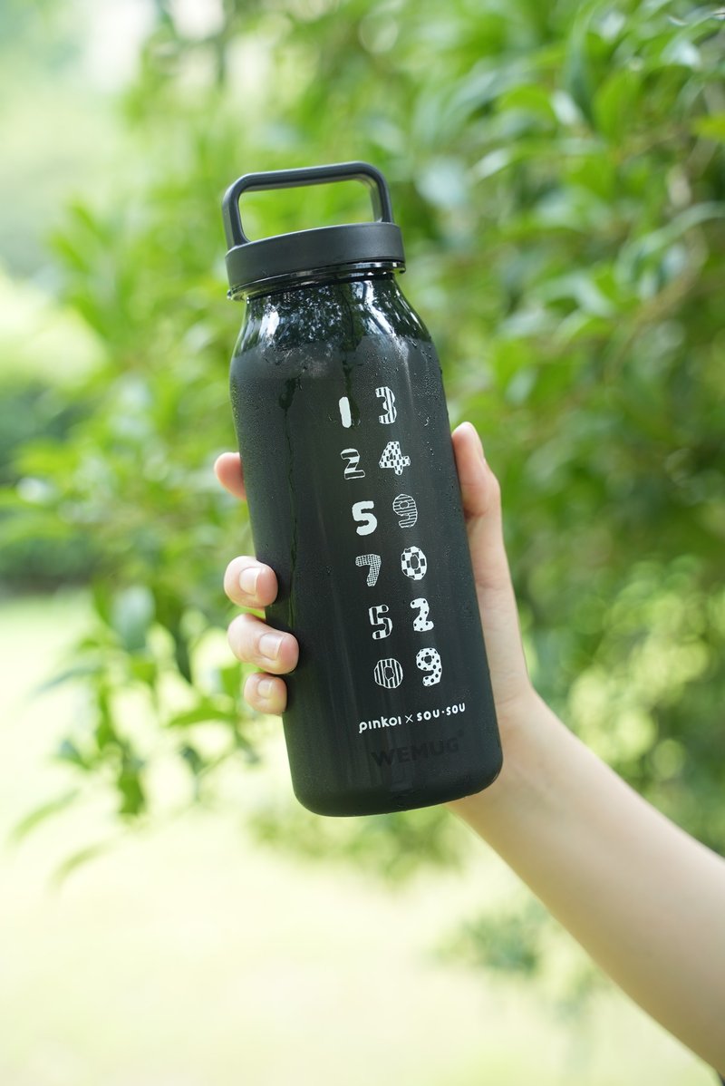 【Pinkoi x SOU・SOU】620ml 十数热销 提式随行水瓶 可配滤芯 - 水瓶/水壶 - 塑料 多色