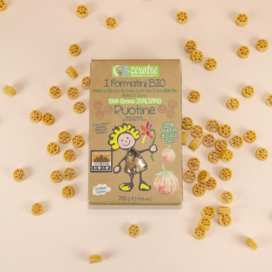意大利【ZeroTre】卷发夏菈 黄南瓜轮轮面(250g) - 面/面线/米粉 - 其他材质 紫色