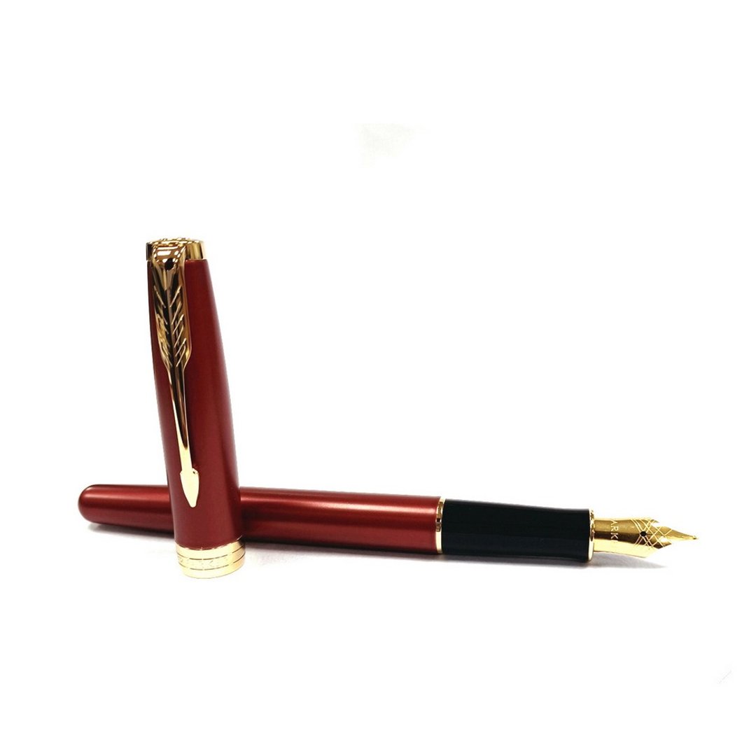PARKER 新卓尔 红杆金夹 钢笔(一般尖) - 钢笔 - 其他金属 红色
