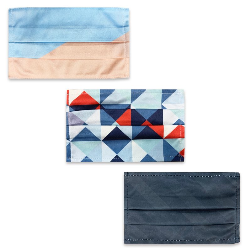 (买一送一)超细纤维口罩套 形状单色款 - 延长医疗口罩使用率 - 口罩 - 聚酯纤维 白色