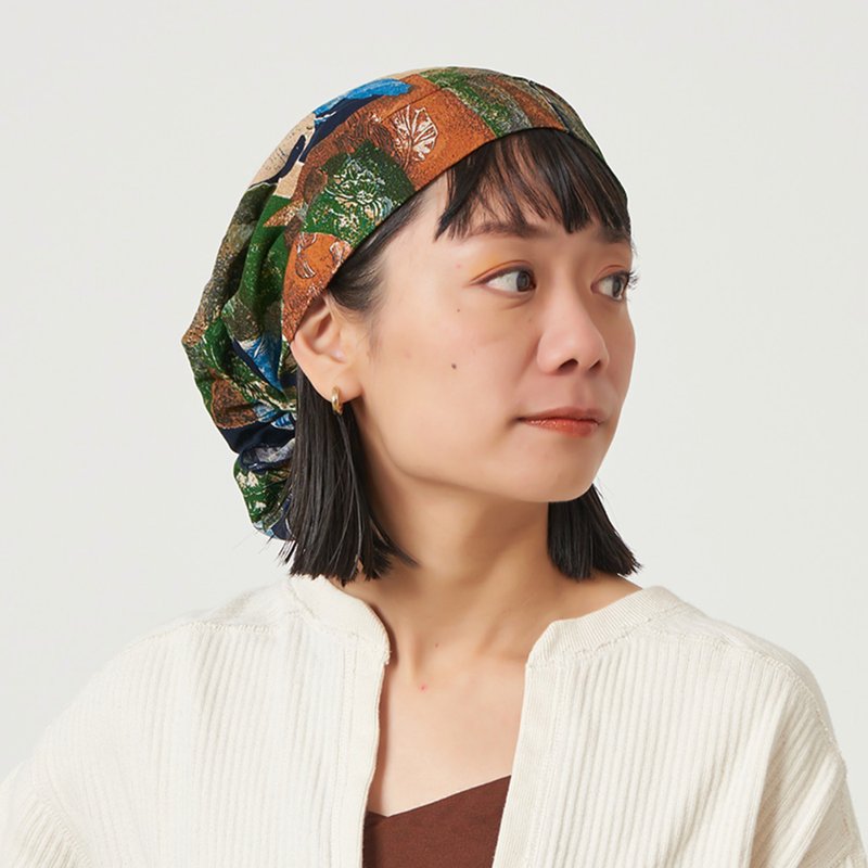 聚集的头巾帽岩石、精灵服装、波希米亚发现 - 发饰 - 其他材质 卡其色