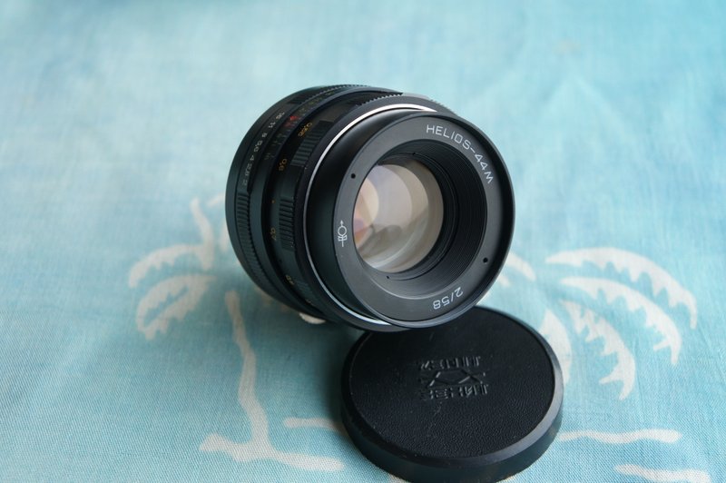 HELIOS-44M 镜头 F/2 58mm 适用于 M42 ZENIT PENTAX Canon Nikon - 相机 - 其他材质 